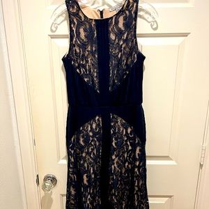 MIDI dress- navy blue